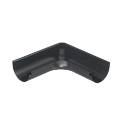 BRYZA STAL Narożnik wewnętrzny 90st. - 150 mm - CIEMNY GRAFIT